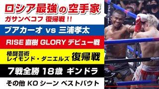 2022年8月 海外キック 試合 ハイライト KOシーン