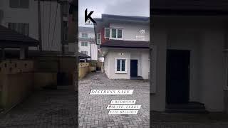 Distress Sale of 4 bedroom semi detached duplex for N130 Million #lekkilagos #realestate #duplex #20