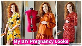 Pregnancy sewing patterns (my DIY pregnancy looks)