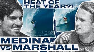 Gabriel Medina vs Jake Marshall @ Teahupo'o - Heat of the Year?! Full Heat Replay