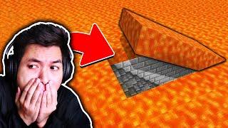 บ้านลับใต้ลาวา!  ( Minecraft )