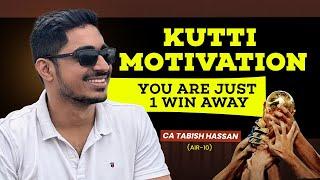 Focus on YOU: One Win Can Change Everything | Powerful Motivation for CA Exams | CA Tabish (AIR-10)