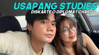 USAPANG STUDIES | DISKARTE O DIPLOMA? SYEMPRE LAMBING