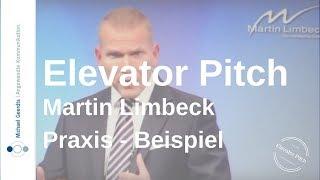 Elevator Pitch - Beispiel: Martin Limbeck empfiehlt Michael Geerdts, Sales-Masters 2013