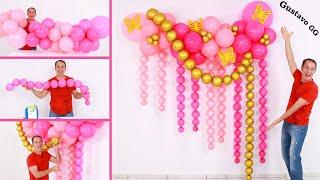  NEW TECHNIQUE  PEARL NECKLACE  How to Make a Balloon Arch - Gustavo gg