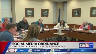 Erie County Council considering ordinance on official social media