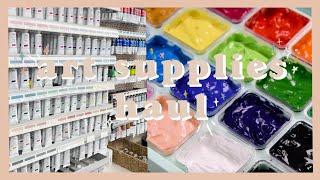 Art Supplies Haul || Misty's Gallery 