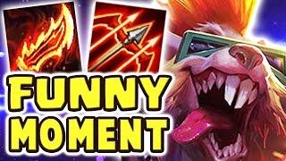 THE FUNNIEST MOMENT | MAX ATTACK SPEED RAGEBLADE 80% CRIT TWITCH JUNGLE - Nightblue3