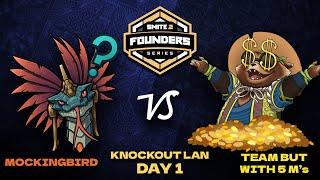 SMITE 2 Founder's Series - Knockout LAN Day 1 - Mockingbird vs Team Name but with 5Ms