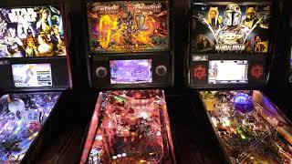 Pinball machines at Wild Axe Throwing!