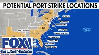 Port strikes loom along America's East and Gulf coasts