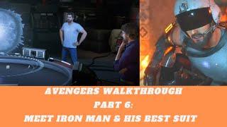 Marvel Avengers Walkthrough Part 6: Meet Iron Man & His Best Suit