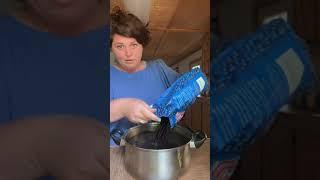 Homemade Blueberry Wine