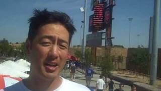 Larry Chiang at Spring Training where he investigates entrepreneurs in the stadium