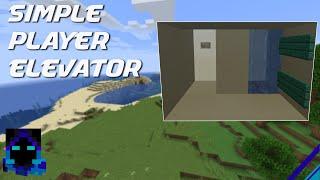 Minecraft Player Elevator.