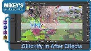 how to transition footage with glitchify in after effects