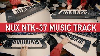 Music track with NUX NTK-37 Midi Controller Keyboard