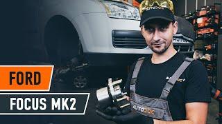 How to change the front wheel bearing on a FORD FOCUS MK2 saloon [TUTORIAL AUTODOC] problem-solving