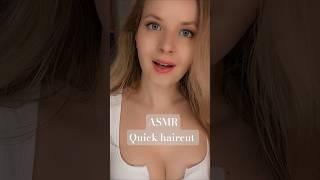 ASMR Quick haircut and spa for you #ASMR #relax #asmrhaircut