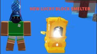 Brand NEW Lucky Block Smelter (Roblox Bedwars Season 10)