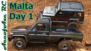 Scaling Malta, Island Rockoholics Crawler Bash Day 1