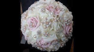 DIY Brooch Bouquet  l MARI-ROMANCE l Wedding project