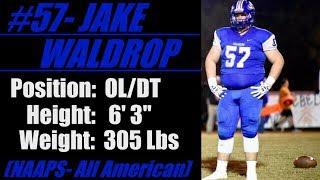 2020-Street Light Recruiting: OL/DT- Jake Waldrop (6' 3''- 305 Lbs) -Chambers Academy (AL)