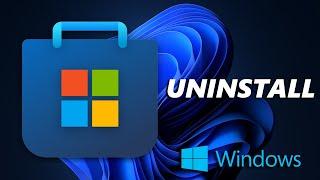 How To Uninstall Apps On Microsoft Store