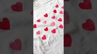 Kiss Painting on T shirt Fabric Painting Valentine day gift idea Shirt painting for boyfriend