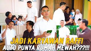 LAGI-LAGI RAFFI DIBIKIN TERCENGANG!! DATENG KERUMAH KARYAWAN TERLAMANYA!! UDAH PUNYA RUMAH MEWAH!!