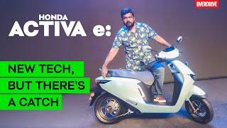 Honda Activa e: India gets its first premium Honda electric scooter #OVERDRIVE