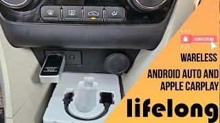 Seamless Connectivity with Lifelong Wireless Android Auto & CarPlay Adapter!