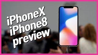 [디에디트] 아이폰X & 아이폰8 직접 만져봤어요! iPhoneX & iPhone8 preview