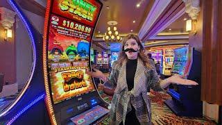 Stashtacular Win on the NEW Money Stash Slot Machine in Las Vegas!