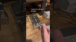 Most Morse Code Contacts Are Brief Exchanges Like This #morsecode
