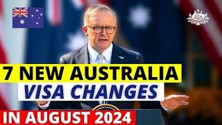 7 New Australia Visa Changes in August 2024: Australia Visa Update