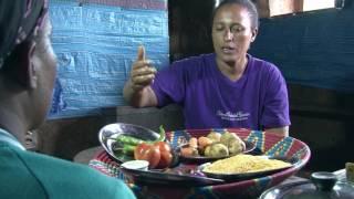 Preparation of QPM food “shorba” (in Oromiffa)