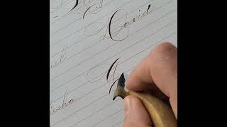 Spencerian Calligraphy Request no.839