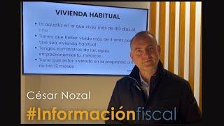 #Tipfiscal #informacionfiscal Vivienda Habitual ¿Qué es y cómo se determina fiscalmente?