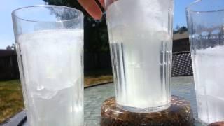 Proof Orgone Charges Water- Cool Ice Experiment