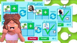 Trading MEGA NESSIE in adopt me! (What’s the value?!)