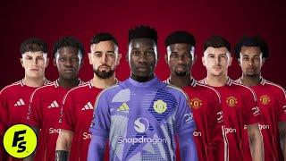 Manchester United Facepack 2025 - PES 2021 & FL25