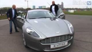 «Альфа Групп» .А.Кузьмичев тестирует Aston Martin Rapide