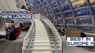 Air France FANTASTIC new Business Lounge | Paris CDG