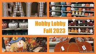 Hobby Lobby fall decor 2023! /Shop with me #decor #fall #shopwithme #hobbylobby #autumn #falldecor