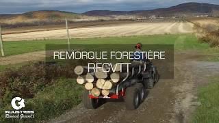 Remorque Forestière pour VTT - RFG-VTT Forestery Trailer | Industries Renaud Gravel inc