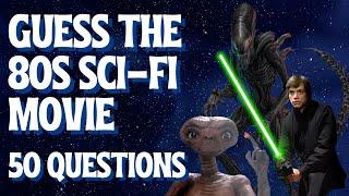 Guess the 80s Sci-Fi Movie From the Picture Quiz | Test Your Movie Knowledge (50 Questions)