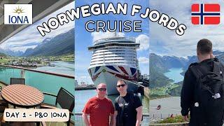 Cruising the Norwegian Fjords on P&O Iona - Episode 1