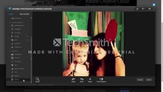 Adobe Photoshop Express Editor