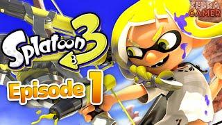 NEW Splatoon Game!! - Splatoon 3 Gameplay Walkthrough Part 1 - Story Mode! The Crater 100%!